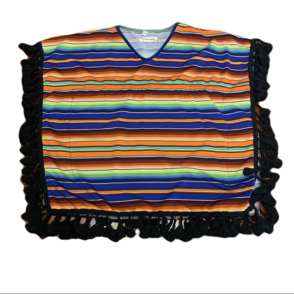 Girls Serape Swim Coverup